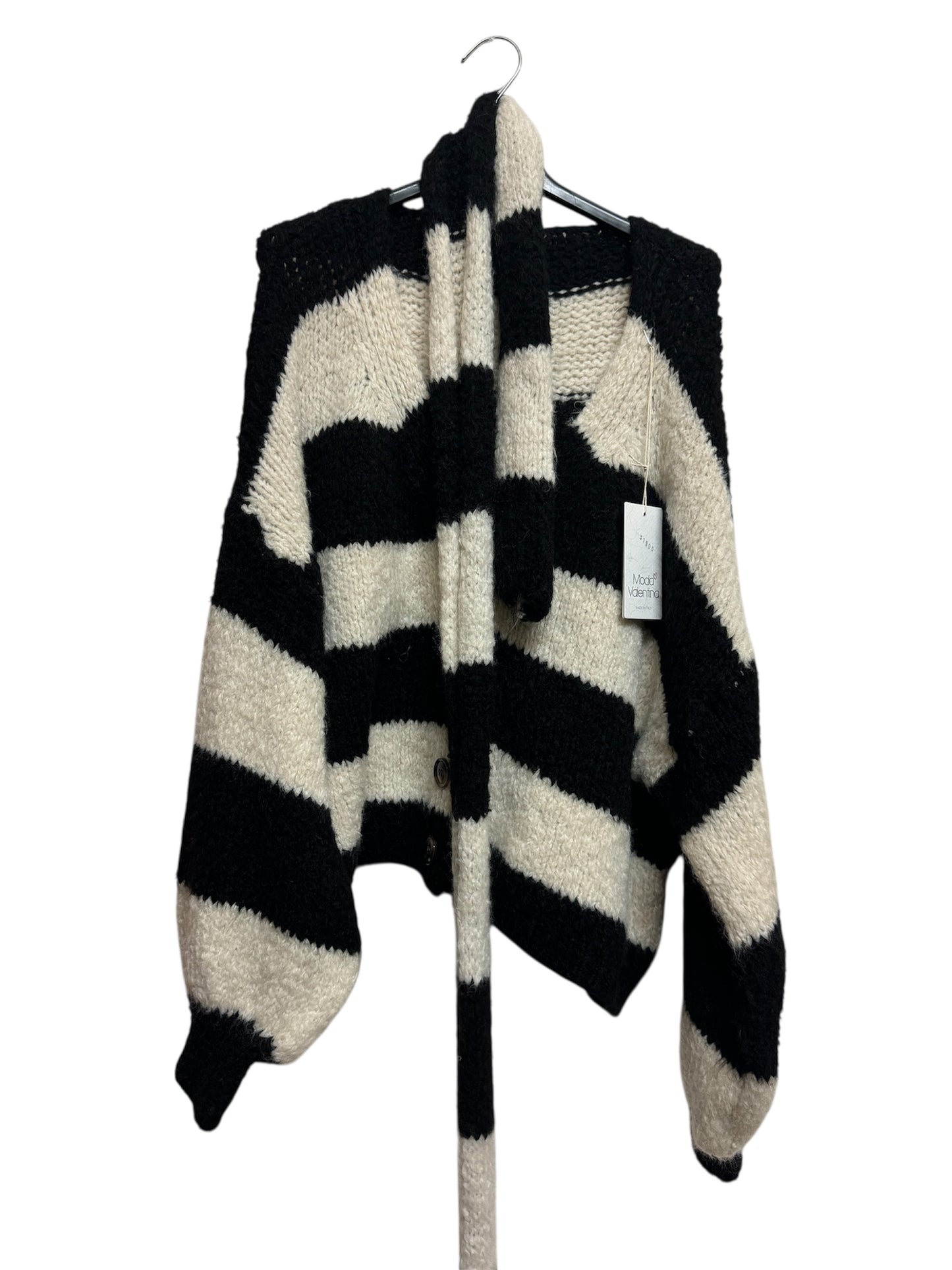 Cardigan + sciarpa Teddy