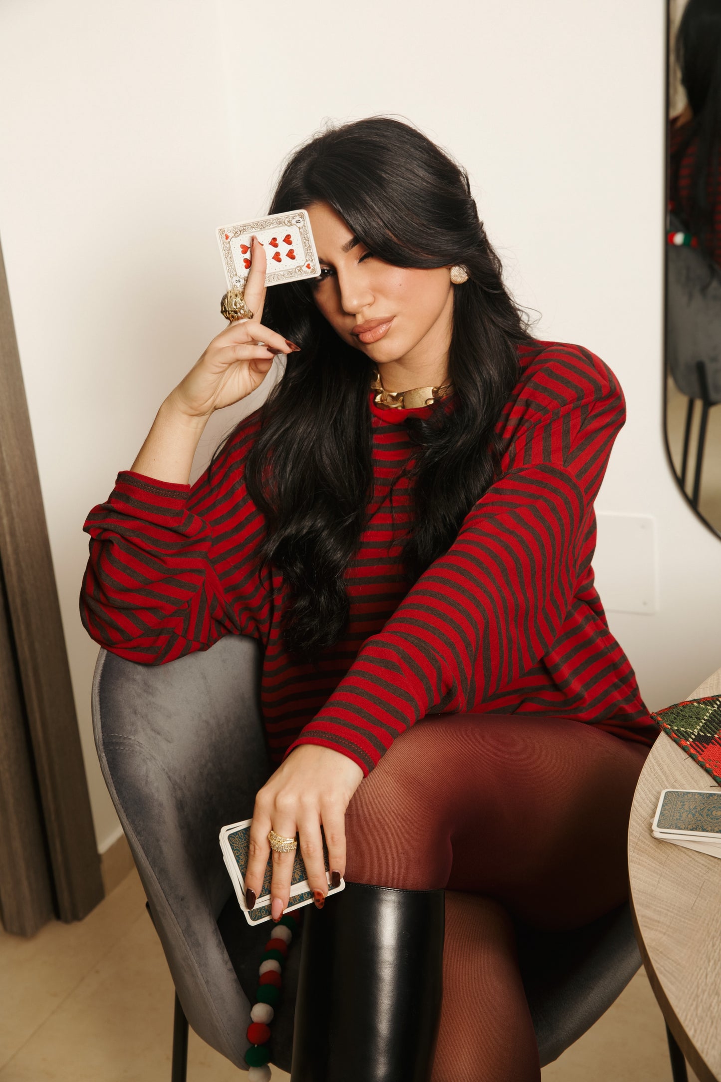 Maglietta dolce riga