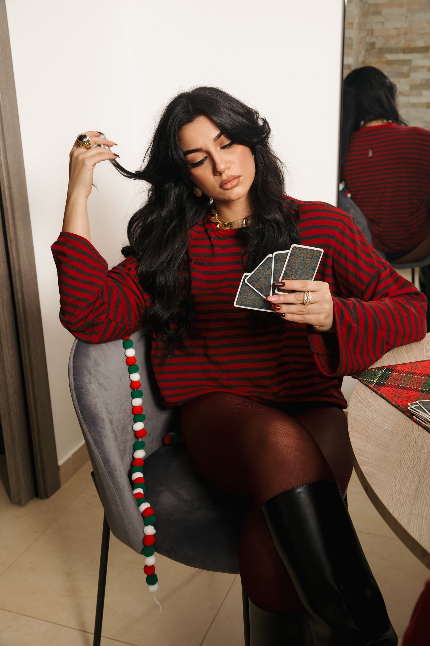 Maglietta dolce riga