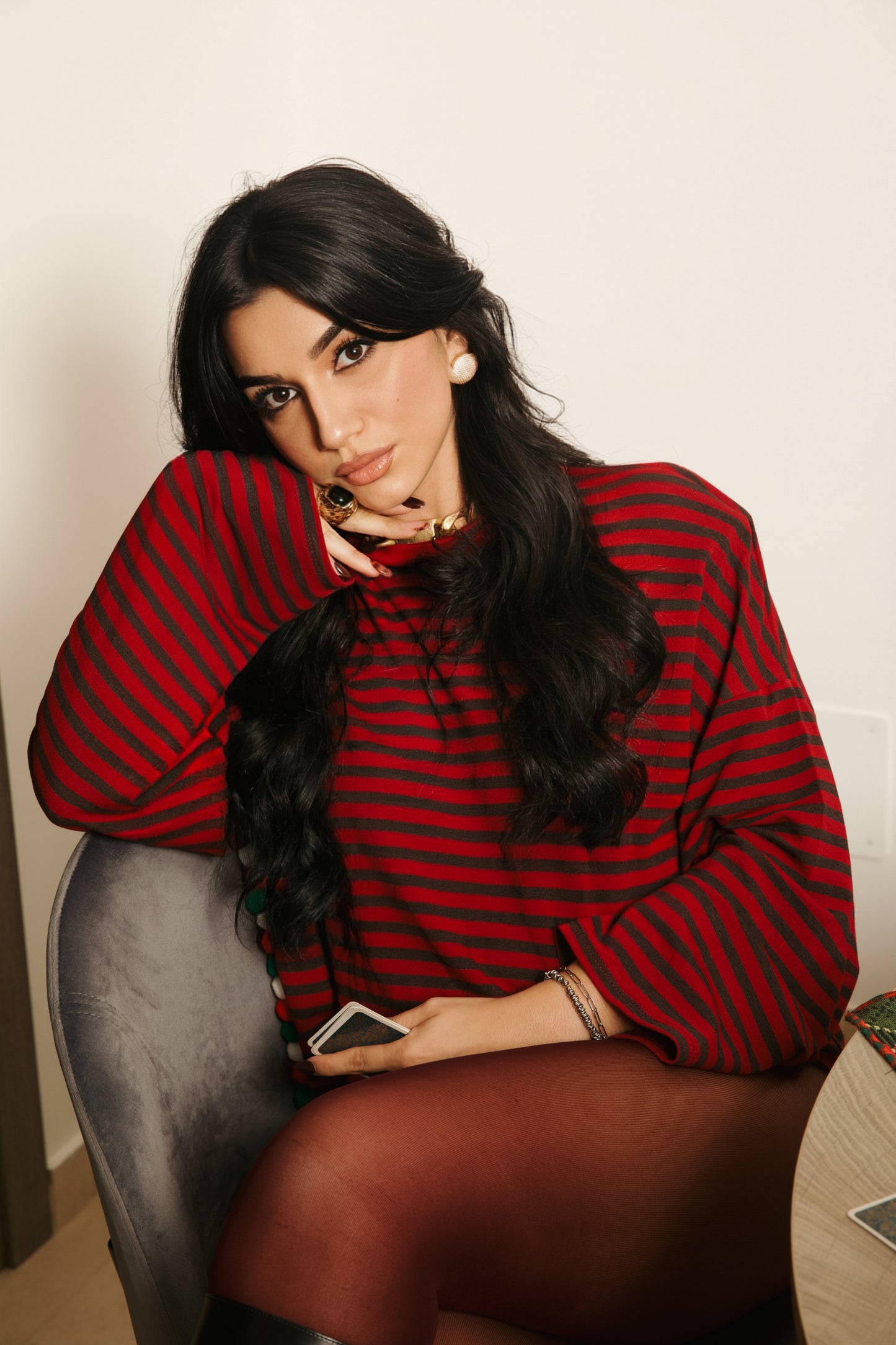 Maglietta dolce riga