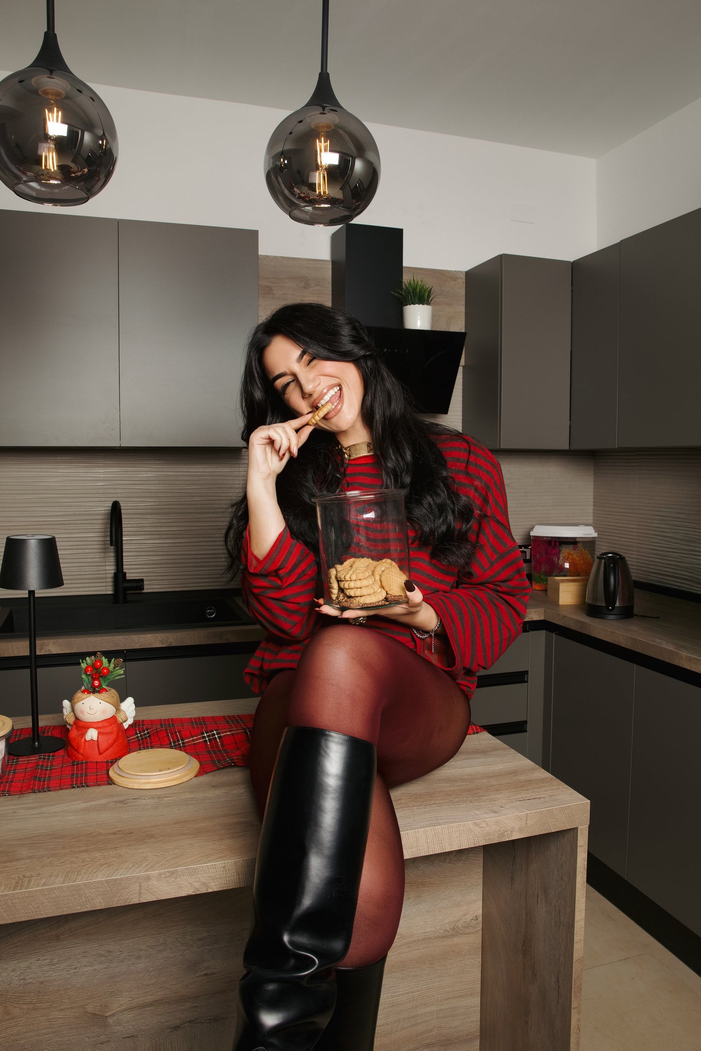 Maglietta dolce riga