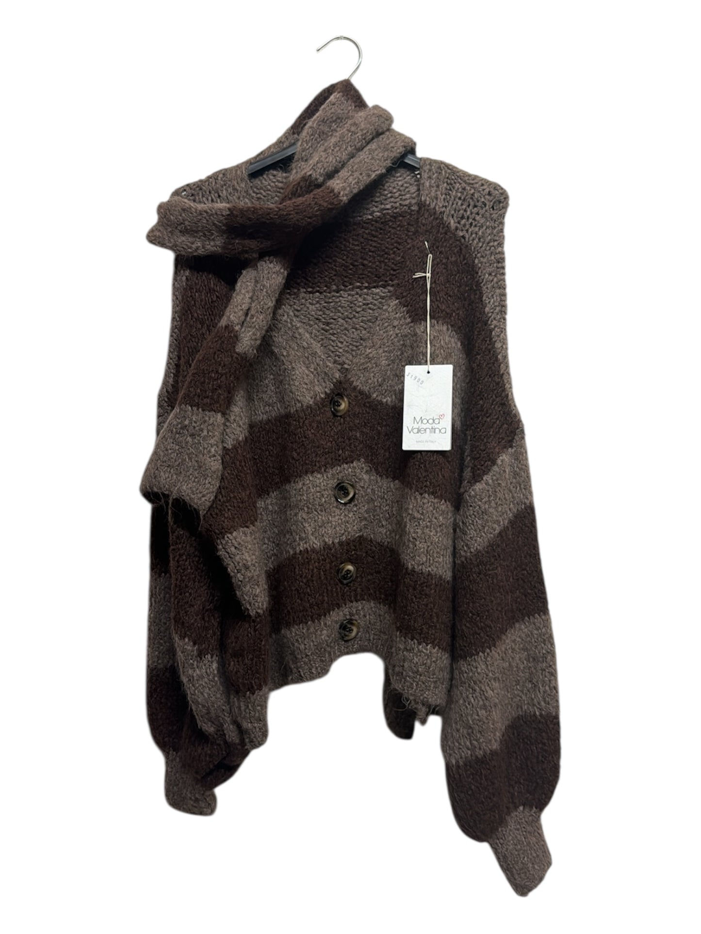 Cardigan + sciarpa Teddy