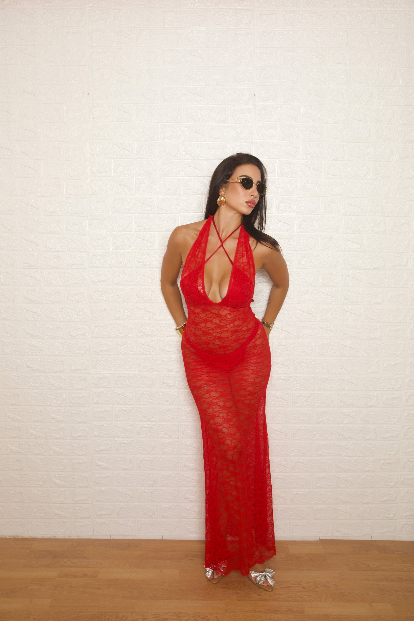 Dress pizzo con costume